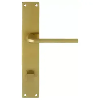 Дверная ручка Extreza Hi-Tech "TERNI" 320 на планке под цилиндр PL13