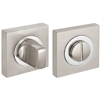 Ручка Fuaro (Фуаро) поворотная BK6 KM матовый никель + хром