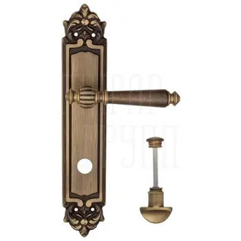 Дверная ручка Fratelli Cattini 'MARANI' на планке PL96 матовая бронза (wc-2)