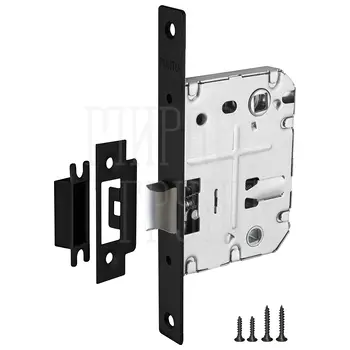 Защелка врезная Punto (Пунто) L72-50 черный