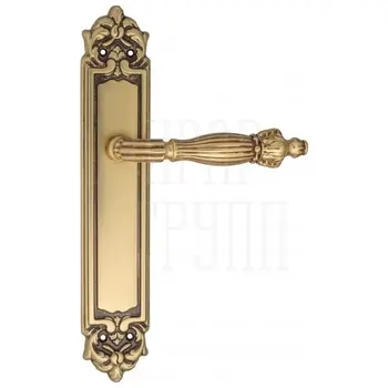 Дверная ручка Venezia 'OLIMPO' на планке PL96 французское золото