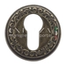 Накладка дверная под цилиндр Extreza CYL R06, античная бронза