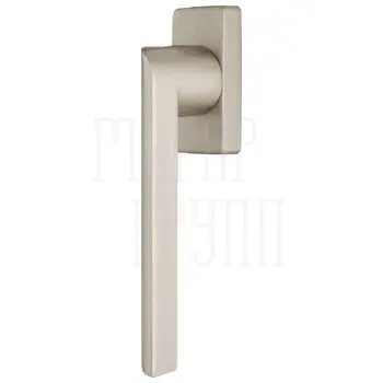 Ручка оконная Extreza Hi-Tech 'SANTA' (Санта) 128 HW матовый никель