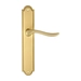 Дверная ручка Extreza "TOLEDO" (Толедо) 323 на планке PL03, матовое золото