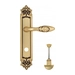 Дверная ручка Venezia "CASANOVA" на планке PL96, французское золото (wc)