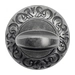 Фиксатор поворотный Venezia WC-2 D4, античное серебро
