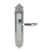 Дверная ручка Extreza 'COMO' (Комо) 322 на планке PL02, полированный хром