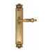 Дверная ручка Venezia 'OLIMPO' на планке PL97, французское золото