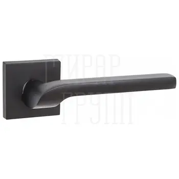 Дверные ручки Puerto (Пуэрто) INAL 535-03 на квадратной розетке черный
