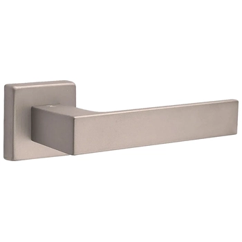 Дверная ручка на розетке Fimet 'Kubo' 1317 (215) матовый никель