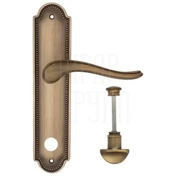 Дверная ручка Fratelli Cattini 'LAVERA' на планке PL248 матовая бронза (wc-2)