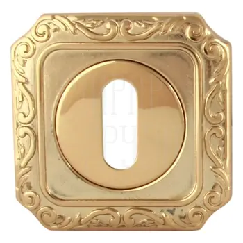 Накладки Melodia под ключ (Q) полированная латунь