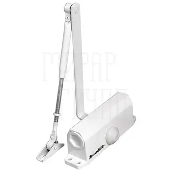 Дверной доводчик Armadillo морозостойкий LY5 120 кг белый