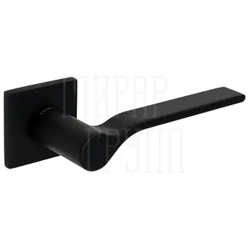 Дверная ручка Extreza 'FORMA' на квадратной розетке R15 черный