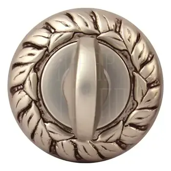 Фиксатор Class (wc) 60 mm серебро матовое + коричневый