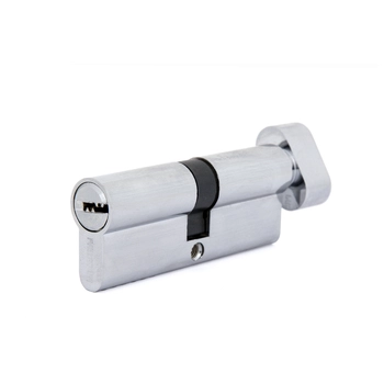 Цилиндровый механизм Palladium ZN 80 C BK хром