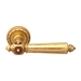Дверная ручка на розетке Melodia 246 D 'Nike', французское золото