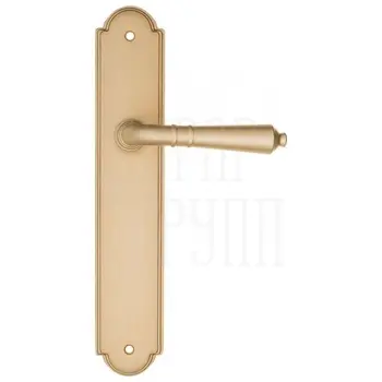 Дверная ручка Fratelli Cattini 'TOSCANA' на планке PL257 матовая латунь