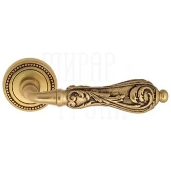 Дверная ручка на розетке Venezia 'MONTE CRISTO' D3 французское золото