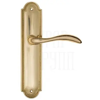 Дверная ручка Fratelli Cattini 'LUCCIA' на планке PL248 полированная латунь