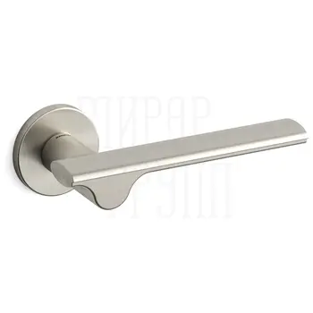 Дверная ручка на розетке Mandelli 'Ara' 3191 матовый никель