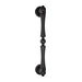 Дверная ручка-скоба Fratelli Cattini "FOGGIA" 315мм (265мм) D1, матовый черный