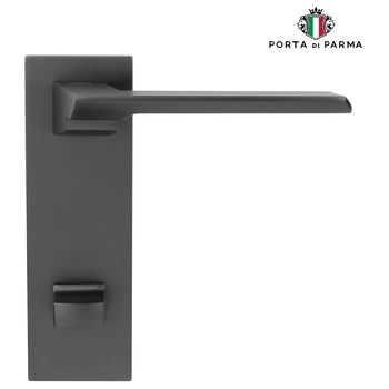 Дверная ручка на планке PORTA DI PARMA 'Italia' матовый графит