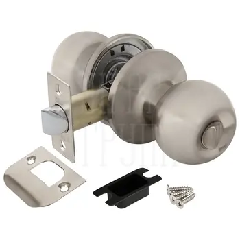 Ручка Punto (Пунто) защелка DK672/BK (6072/B) (фик.) матовый никель