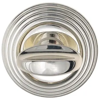 Фиксатор поворотный Venezia WC-2 D8 натуральное серебро