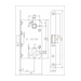 Защелка межкомнатная бесшумная ADDEN BAU KEY 418, схема