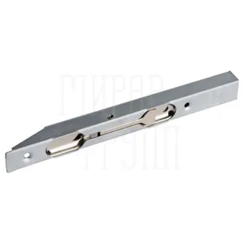 Шпингалет усиленный (материал - сталь) AGB 160 мм матовый хром