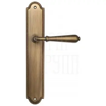 Дверная ручка Venezia 'CLASSIC' на планке PL98 матовая бронза