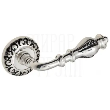 Дверная ручка на розетке Venezia 'GIFESTION' D4 черный