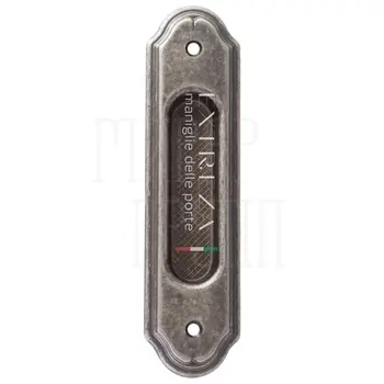Ручка дверная для раздвижных дверей Extreza P602 античное серебро