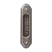 Ручка дверная для раздвижных дверей Extreza P602, античное серебро