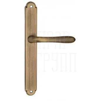 Дверная ручка Fratelli Cattini 'EMMA' на планке PL01 матовая бронза