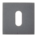 Накладка под ключ буратино на квадратном основании Fratelli Cattini KEY 8, антрацит серый
