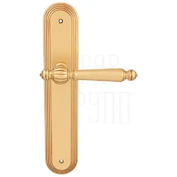 Дверная ручка на планке Melodia 235/235 'Mirella' французское золото