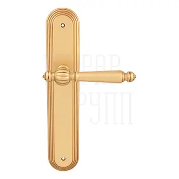 Дверная ручка на планке Melodia 235/235 'Mirella' французское золото