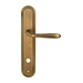 Дверная ручка Extreza 'ALDO' (Альдо) 331 на планке PL05, матовая бронза (wc)