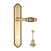 Дверная ручка Venezia 'CASANOVA' на планке PL98, французское золото (wc)
