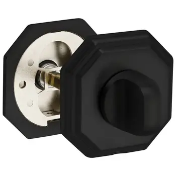 Завёртка сантехническая Archie Genesis OL-30G на фигурной розетке черный