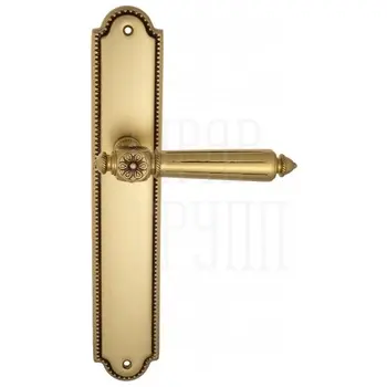 Дверная ручка Venezia 'CASTELLO' на планке PL98 французское золото