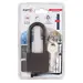 Замок Punto (Пунто) навесной PK-1550L 3 key диск.ключ длиная дужка, упаковка