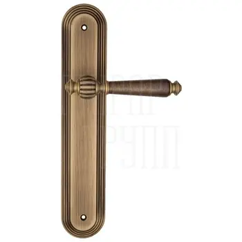 Дверная ручка Fratelli Cattini 'MARANI' на планке PL288 матовая бронза