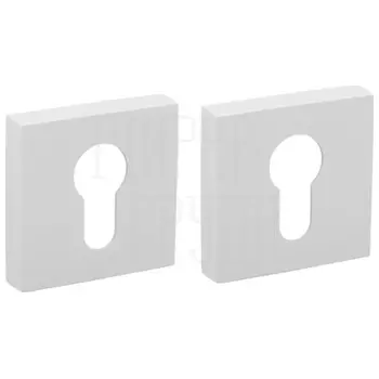 Накладки под цилиндр на квадратной розетке Tupai 1999 Q белый