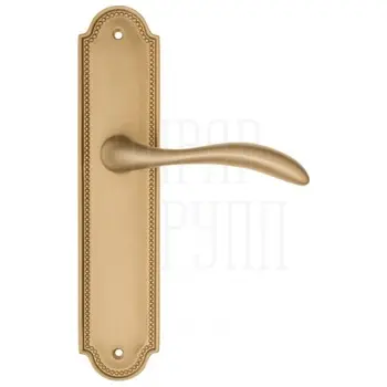 Дверная ручка Fratelli Cattini 'LUCCIA' на планке PL248 матовая латунь