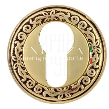 Накладка дверная под цилиндр Extreza CYL R06 французское золото