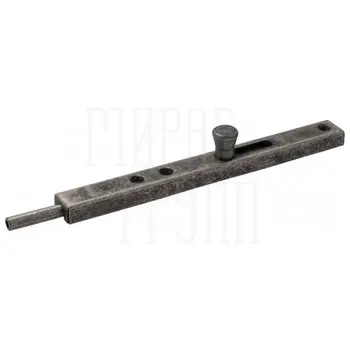 Засов накладной Aldeghi 231 (200 мм) античное серебро