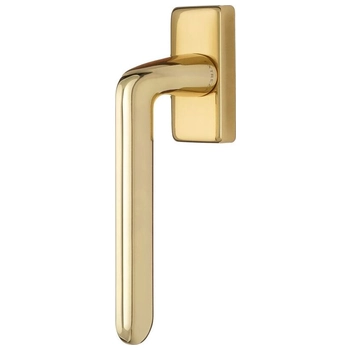 Ручка оконная Extreza Hi-Tech 'VIKI' (Вики) 127 HW полированная латунь